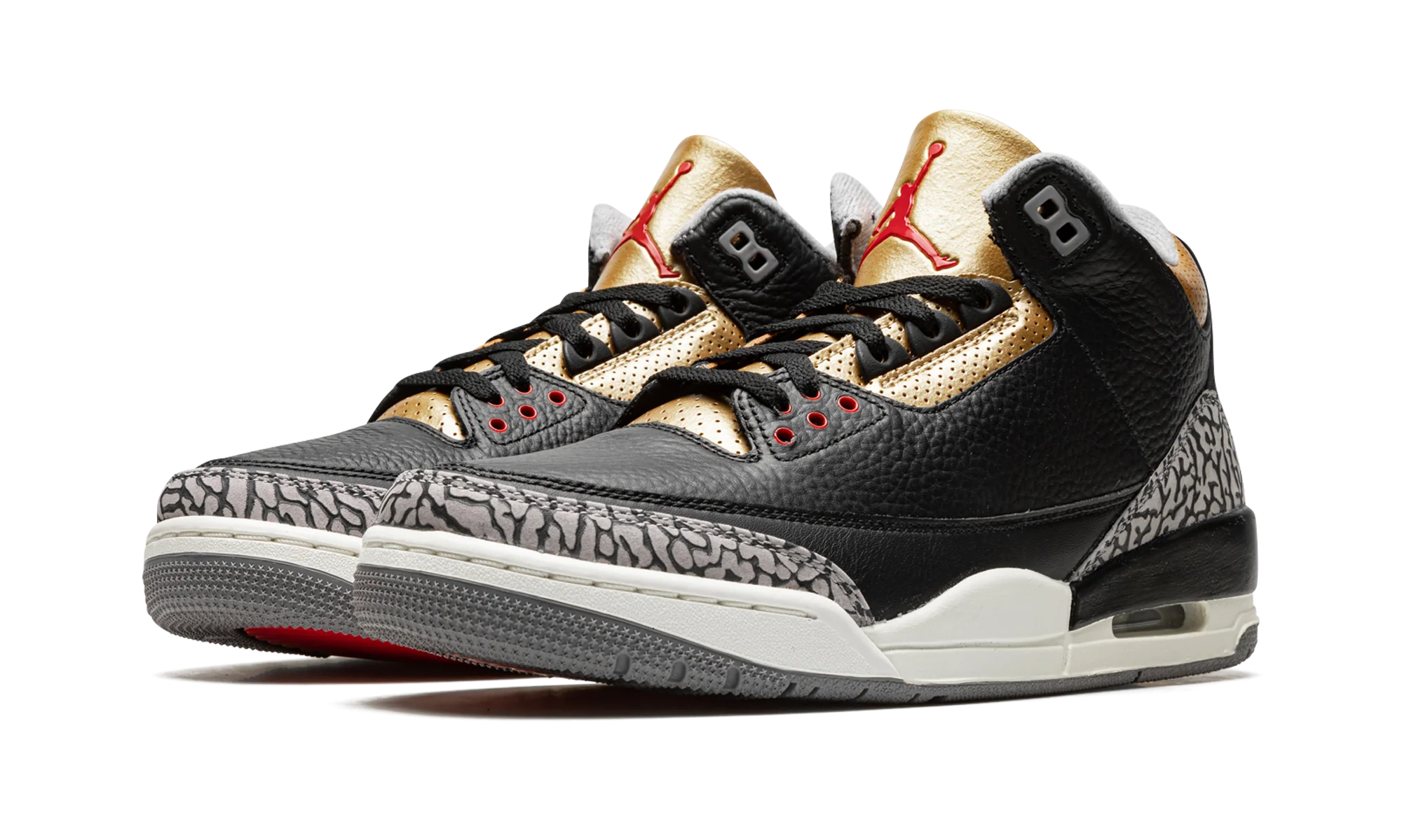 AIR JORDAN 3 WMNS "Black Cement Gold" CK9246 067