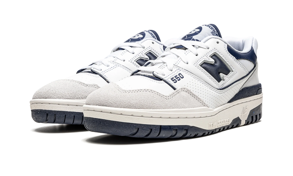 550 "White / Navy Blue" BB550WA1