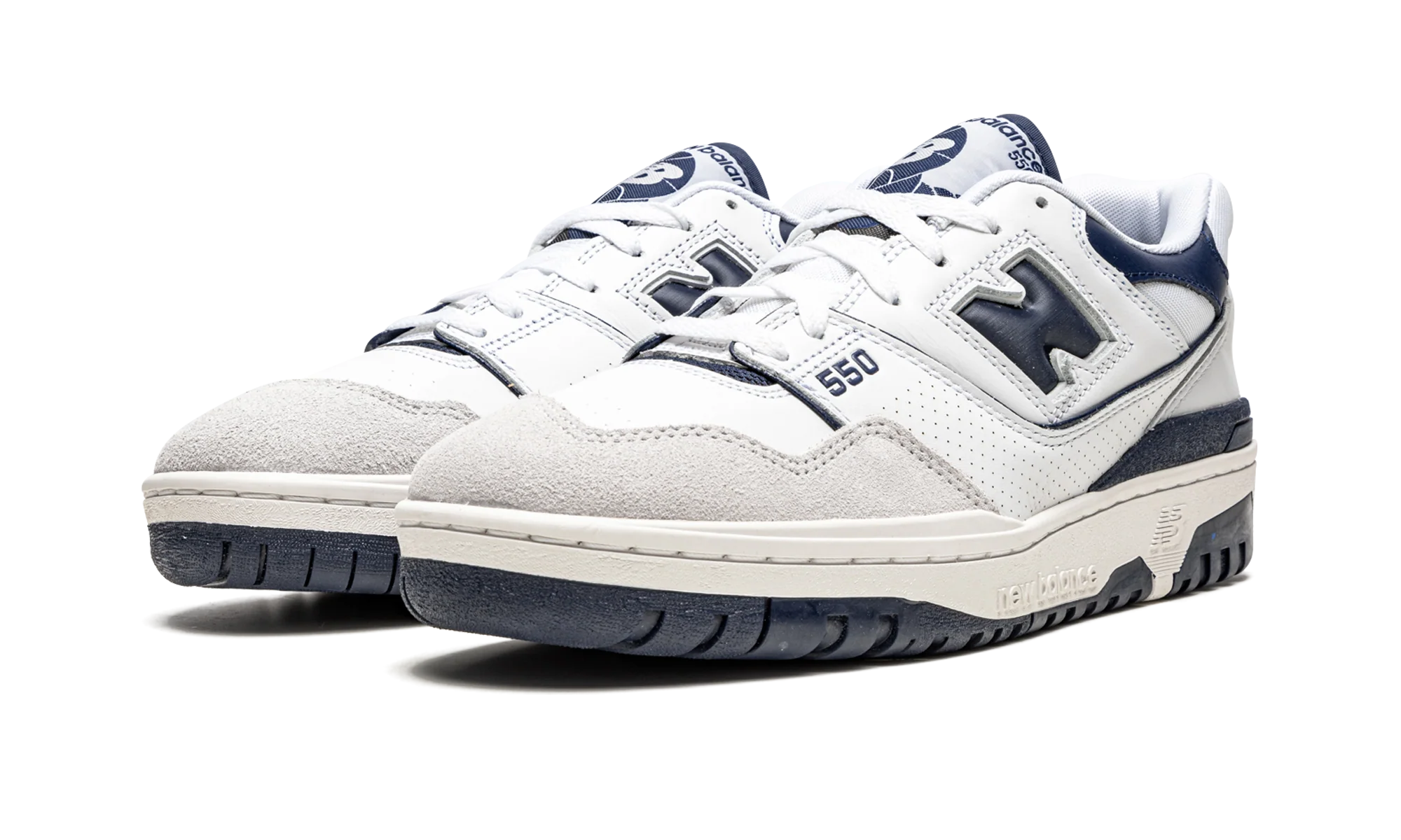 550 "White / Navy Blue" BB550WA1