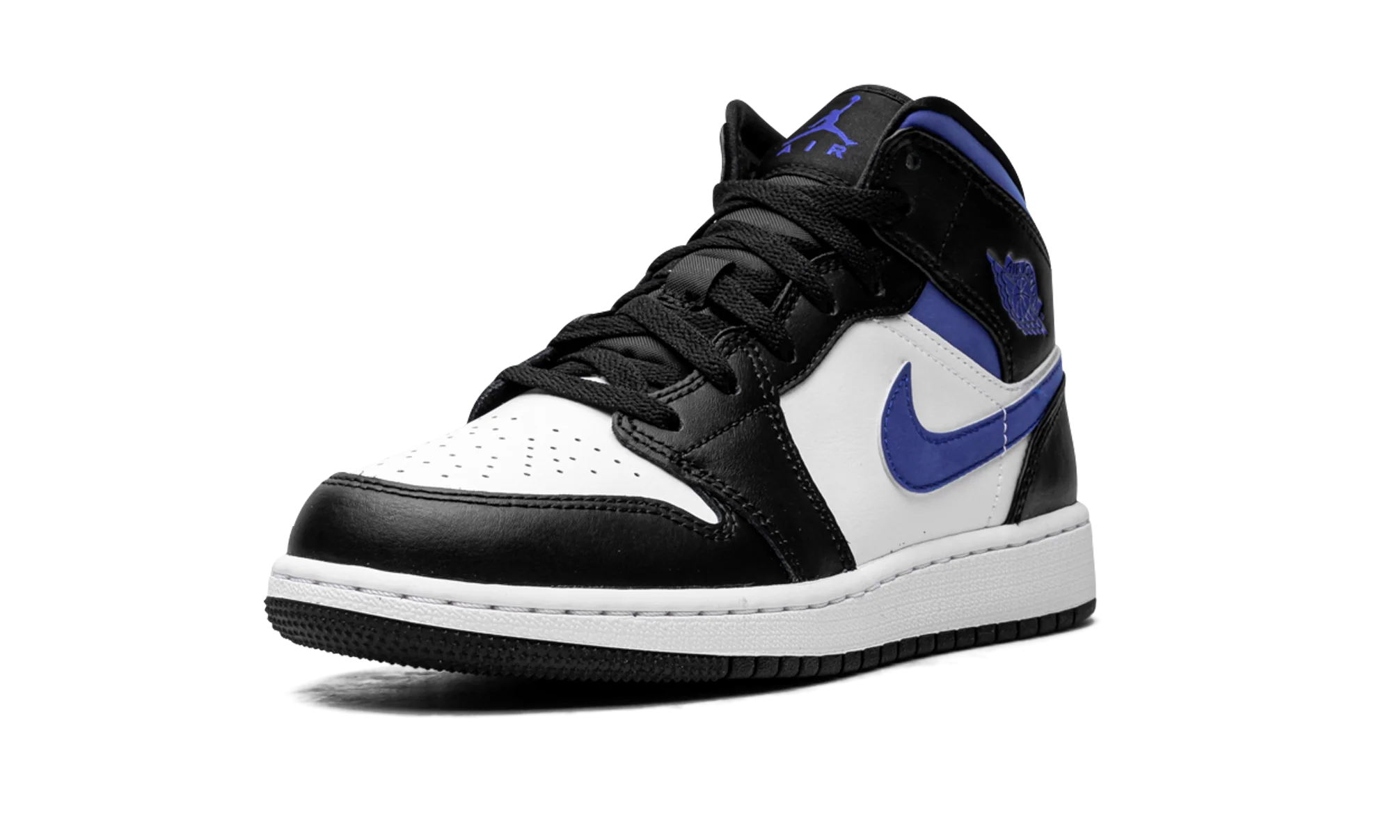 Air Jordan 1 Mid GS "Racer Blue / Black / White" 554725 140