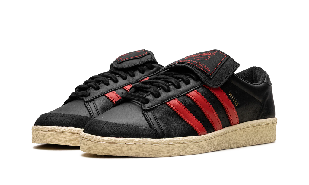 Adidas X Willy Chavarria Jabbar Low "Black/Red" JP6111