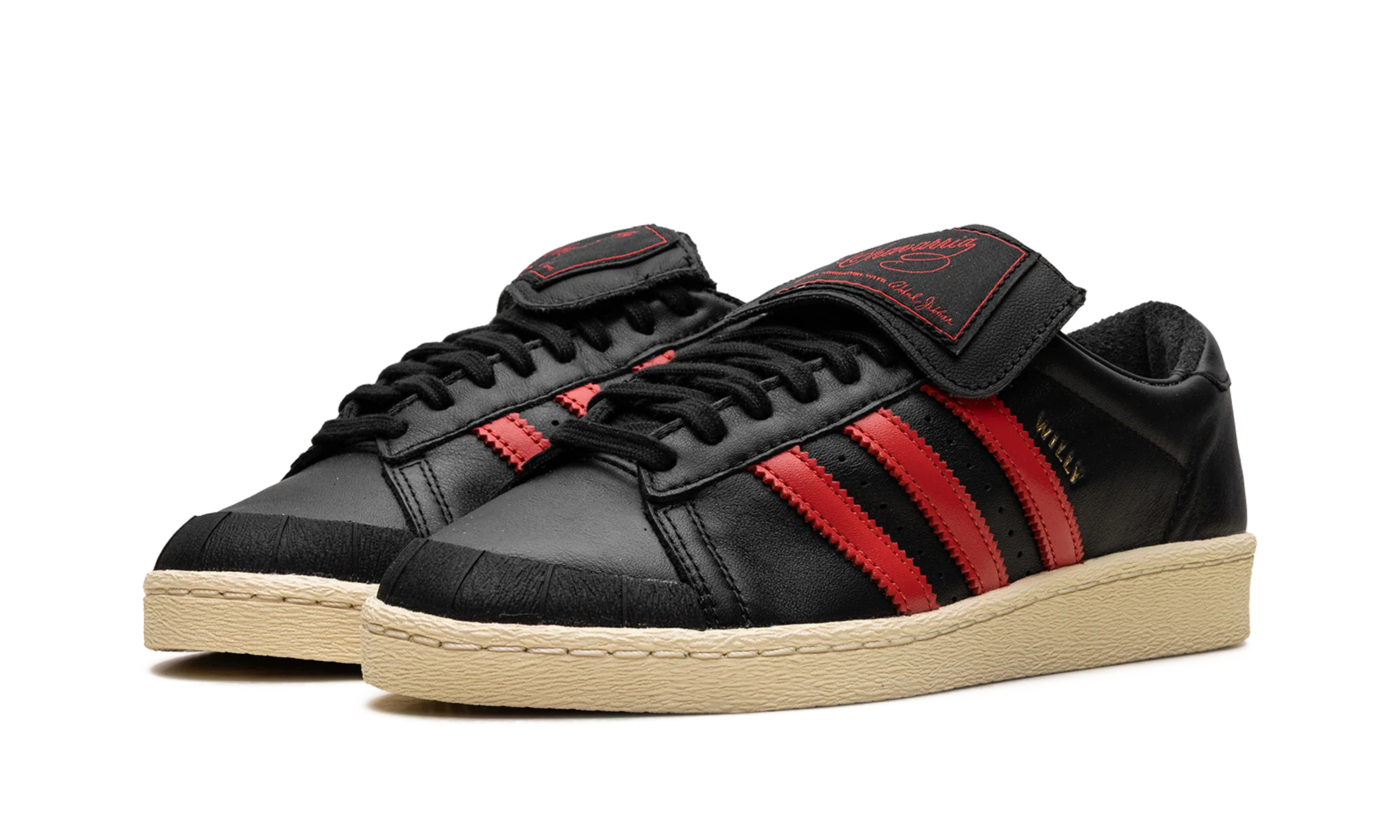 Adidas X Willy Chavarria Jabbar Low "Black/Red" JP6111