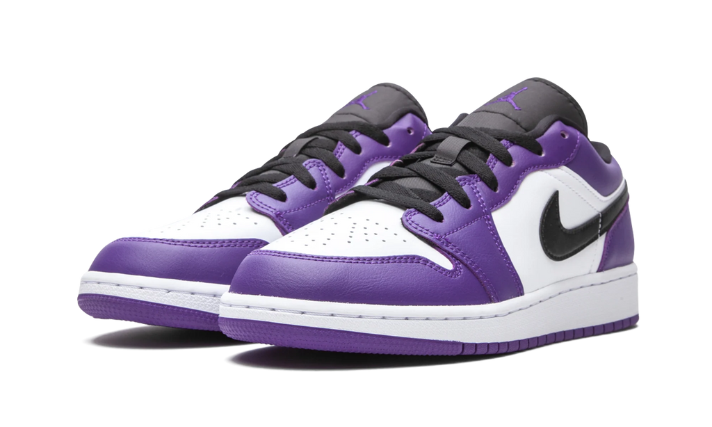Air Jordan 1 Low GS "Court Purple" 553560 500