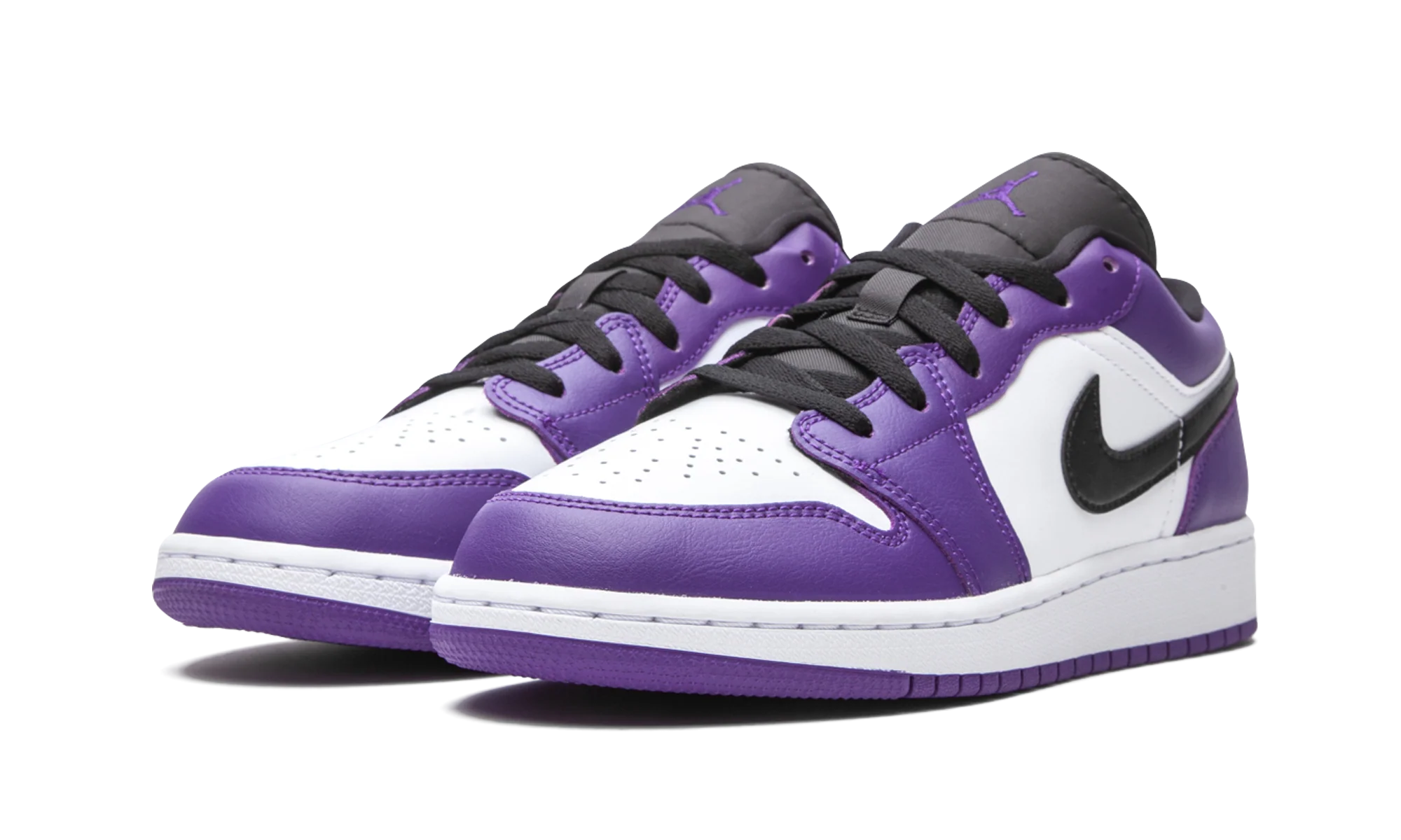 Air Jordan 1 Low GS "Court Purple" 553560 500