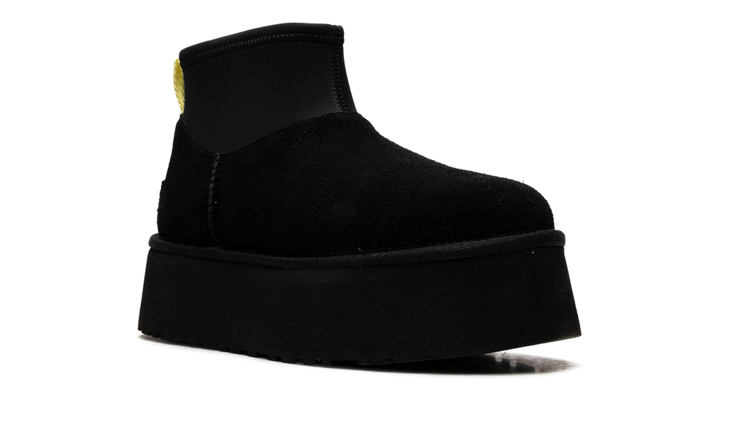 Classic Mini Dipper Boot WMNS "Black Yellow" 1168170 BLK