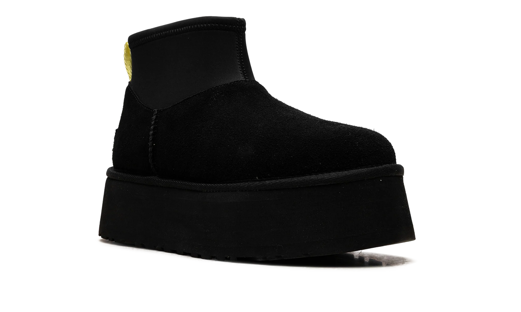 Classic Mini Dipper Boot WMNS "Black Yellow" 1168170 BLK