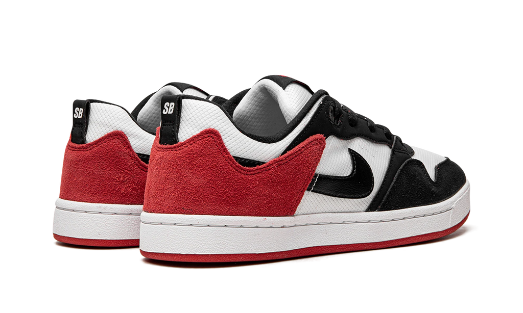 SB Alleyoop "White/Black-University Red" CJ0882 102
