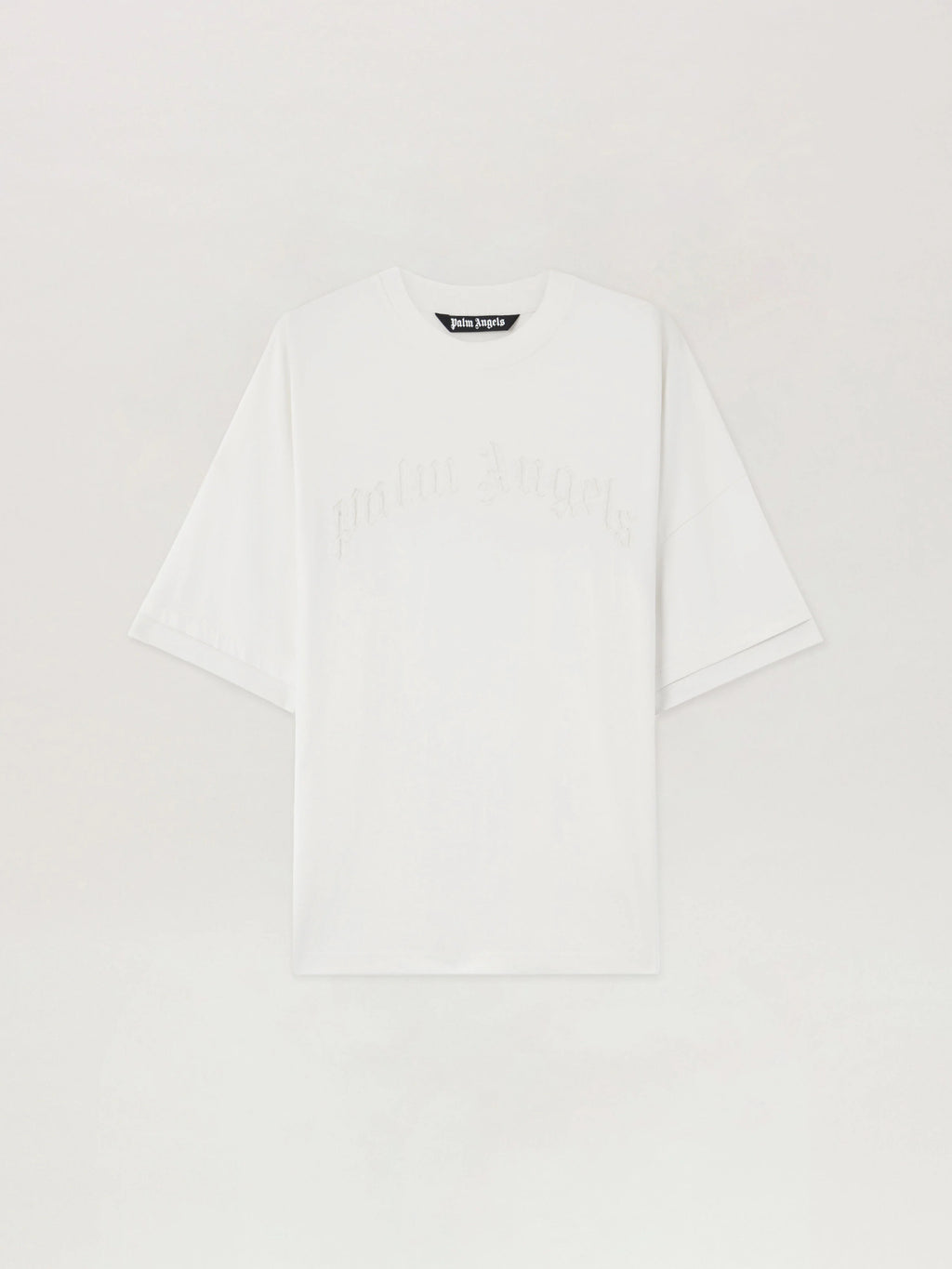 Curved Logo Loose Double T-Shirt