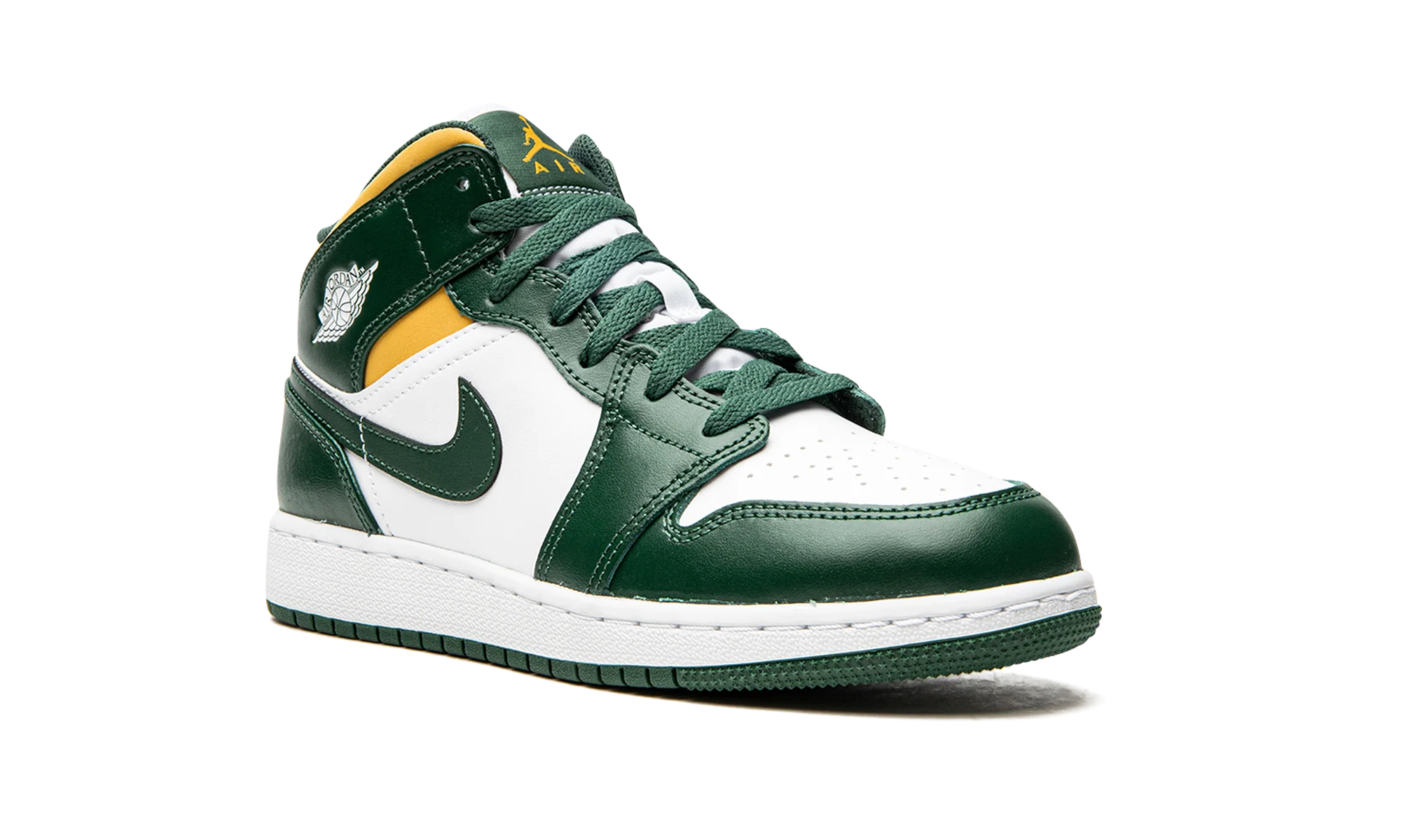 Air Jordan 1 Mid GS "Sonics" 554725 371