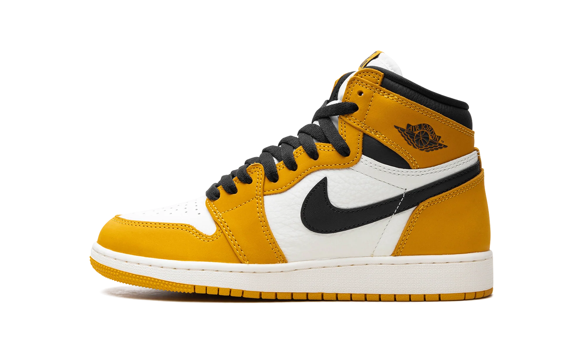 Air Jordan 1 Retro High OG GS "Yellow Ochre / Black" FD1437 701