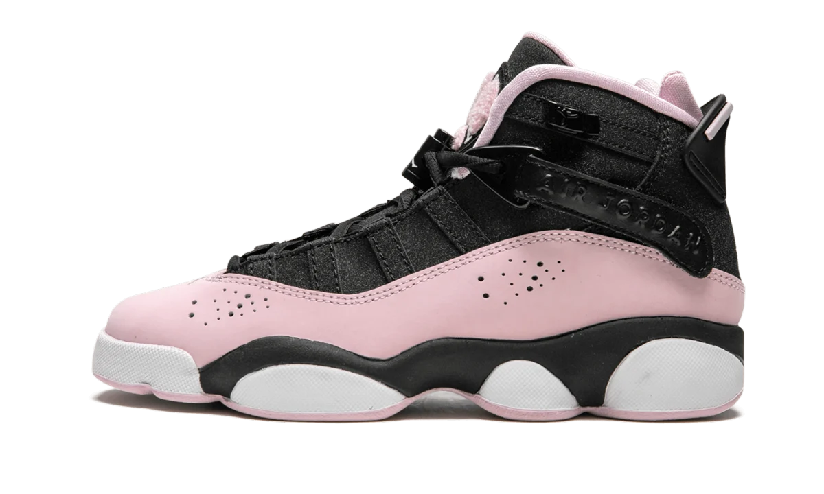 Jordan 6 Rings GS "Black Pink Foam" 323399 006