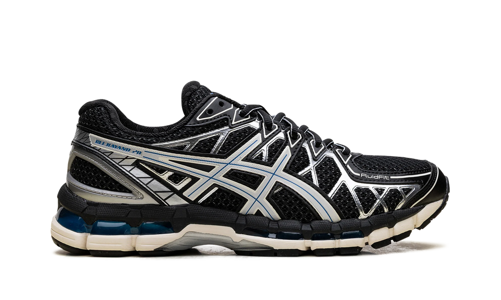 Gel-Kayano 20 "Black Pure Silver" 1203A388 001