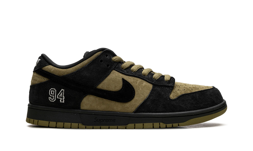SB Dunk Low "Supreme - Camper Green" HQ8487 300