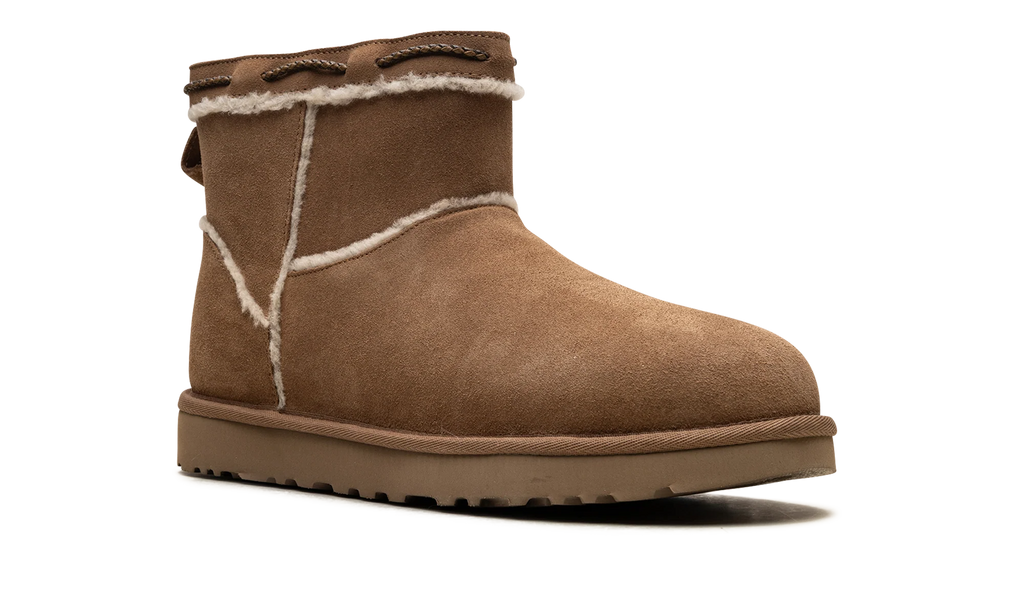 Classic Mini Shearling Braid WMNS "Chestnut" 1166751 CHE
