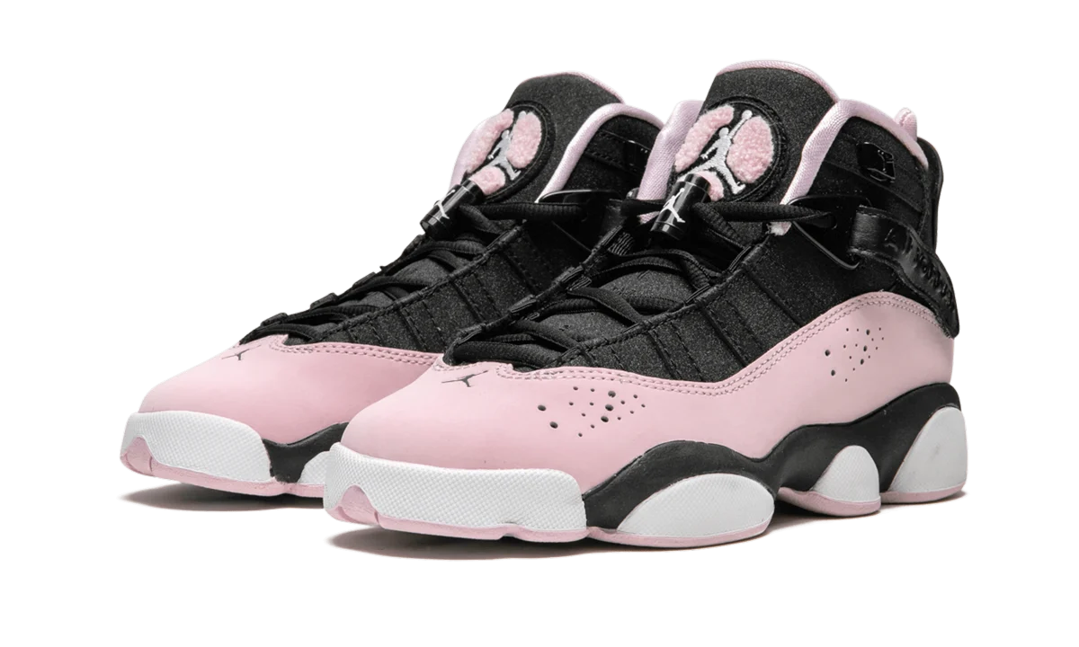 Jordan 6 Rings GS "Black Pink Foam" 323399 006