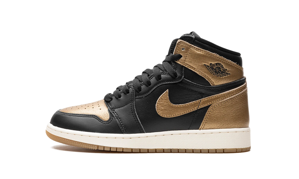Air Jordan 1 GS "Black Metallic Gold" FD1437 071