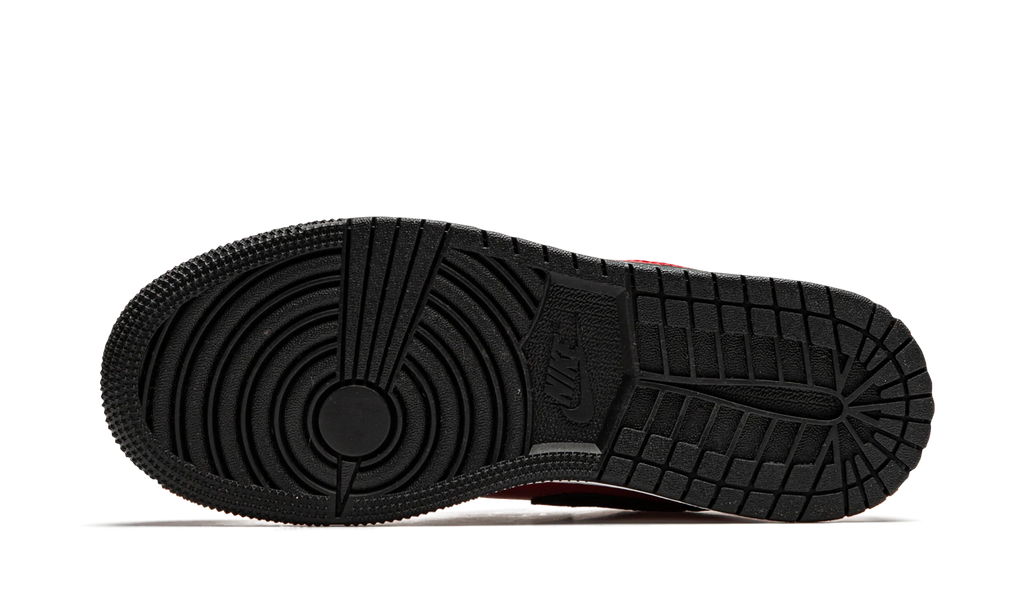 Air Jordan 1 Low GS "Black Pebbled" 553560 605