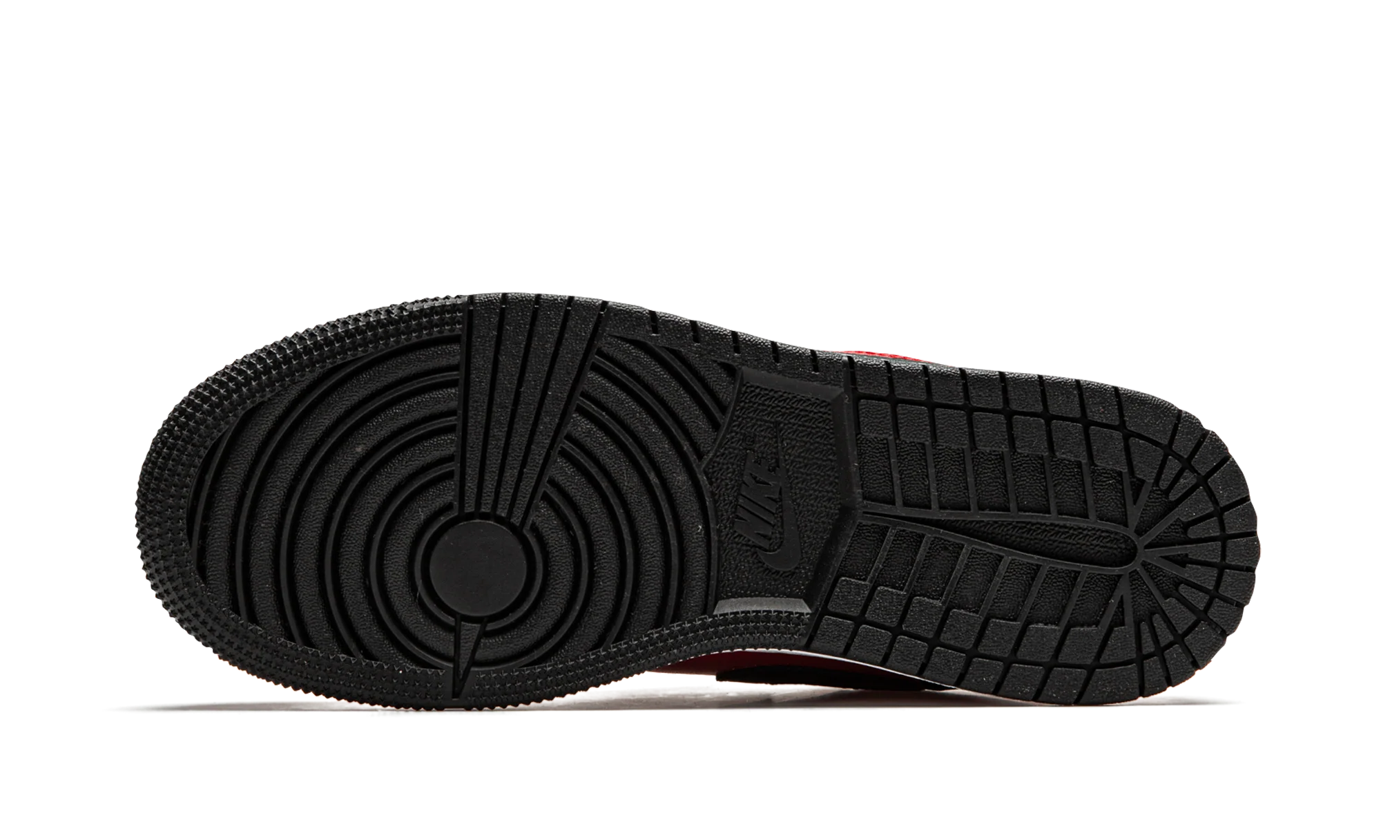 Air Jordan 1 Low GS "Black Pebbled" 553560 605