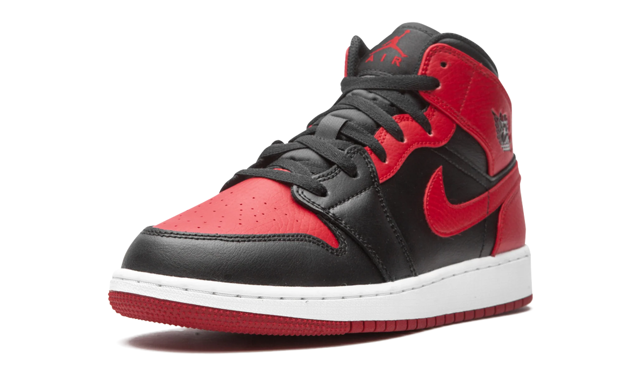 Air Jordan 1 Mid GS "Banned 2020" 554725 074