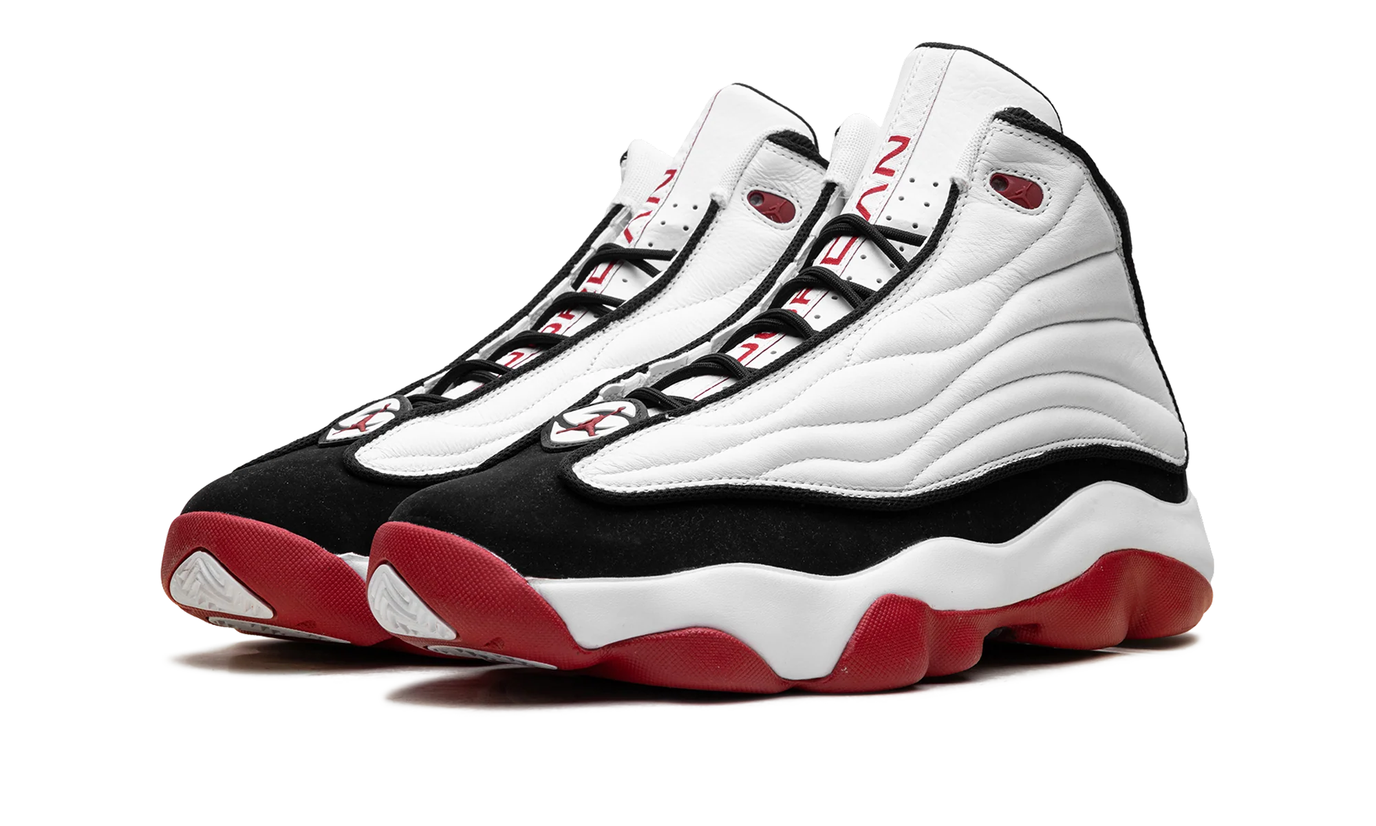 Jordan Pro Strong "White Black Gym Red" DC8418 116