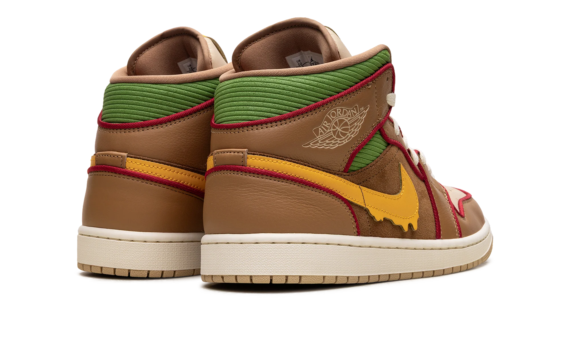 Jordan 1 Mid SE "Cheeseburger" IB7403 224