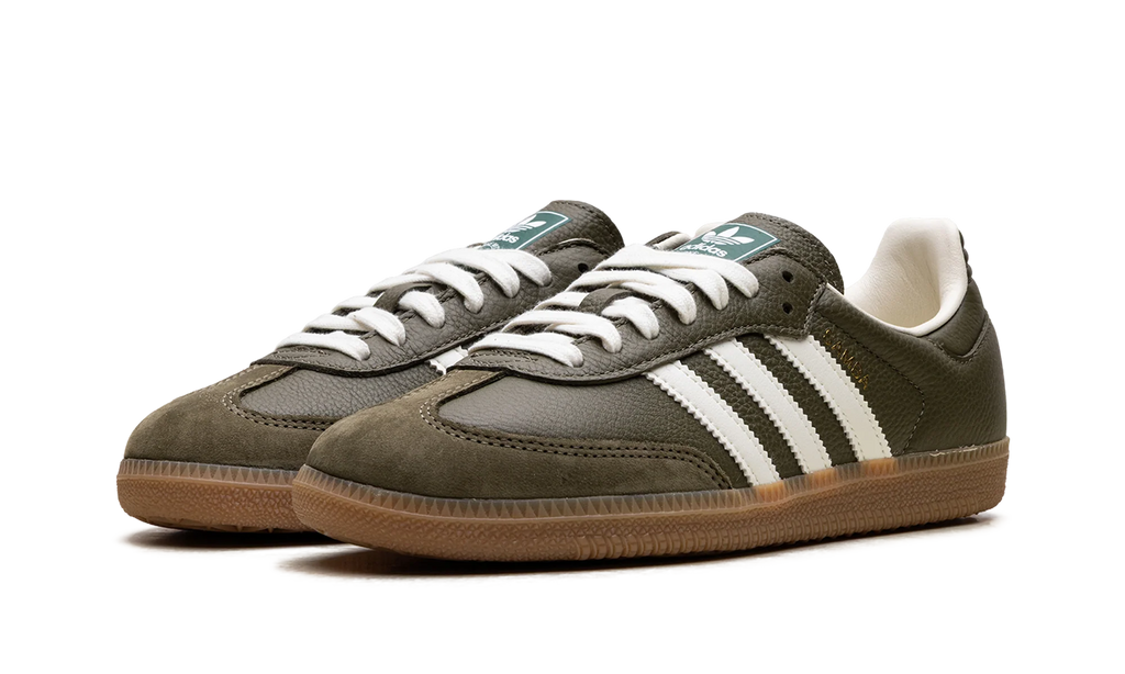 Samba OG "med dark khaki/off-white/gum" JR0890