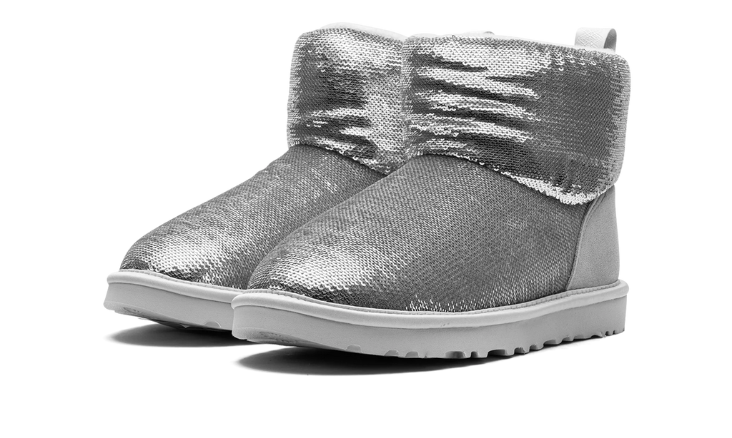 Classic Mini Boot WMNS "Mirror Ball Silver" 1151291 SLVR