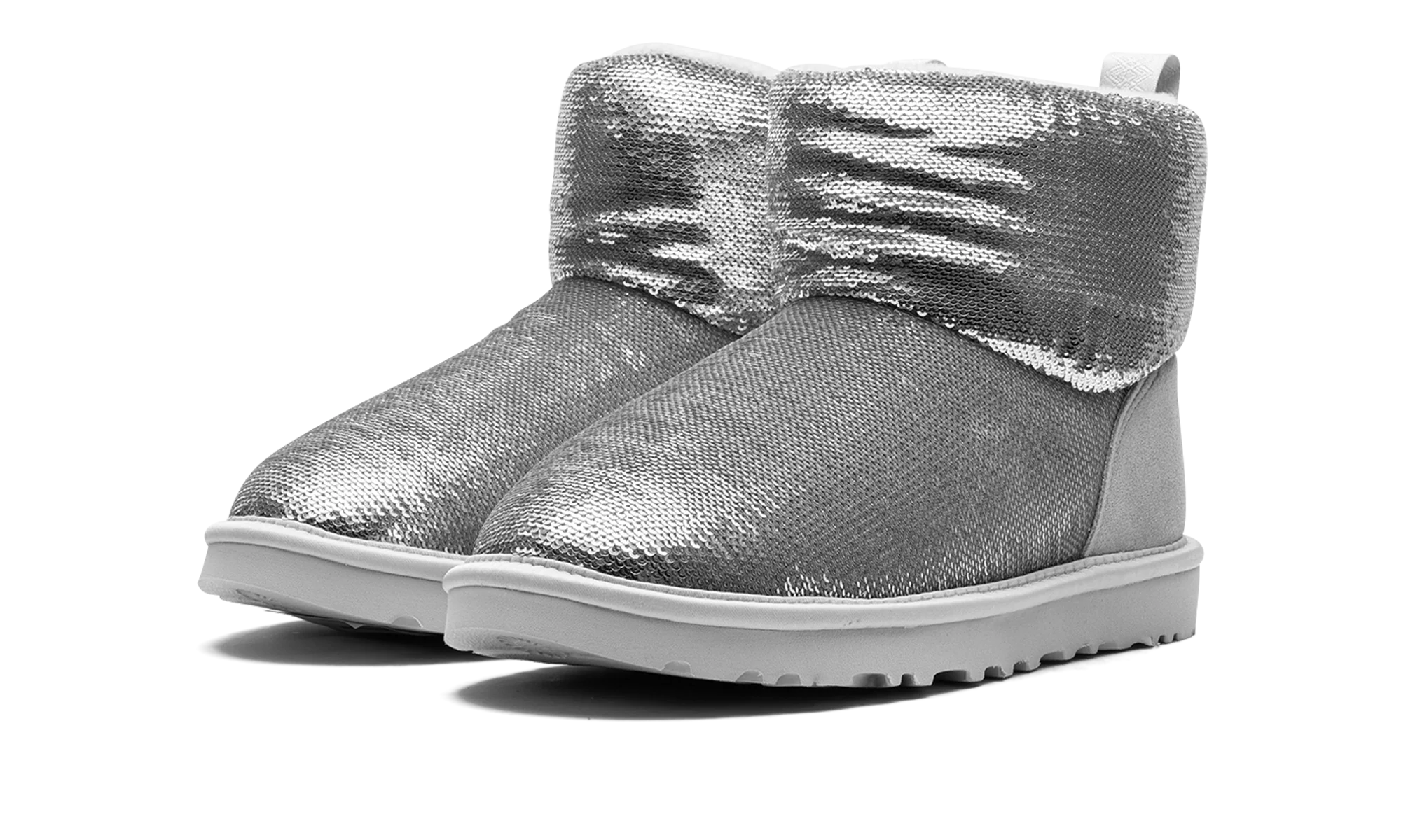 Classic Mini Boot WMNS "Mirror Ball Silver" 1151291 SLVR
