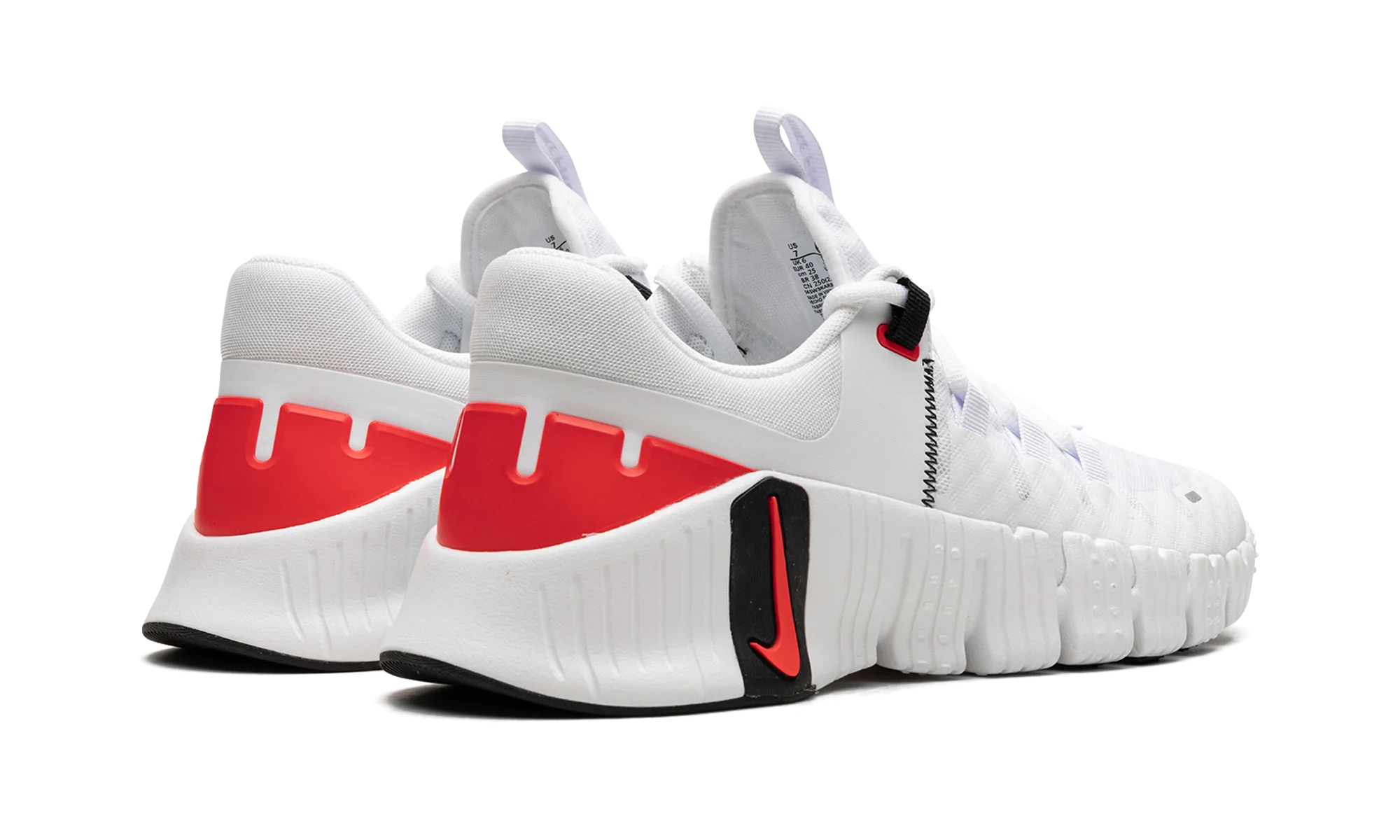Free Metcon 5 "White Bright Crimson" DV3949 100