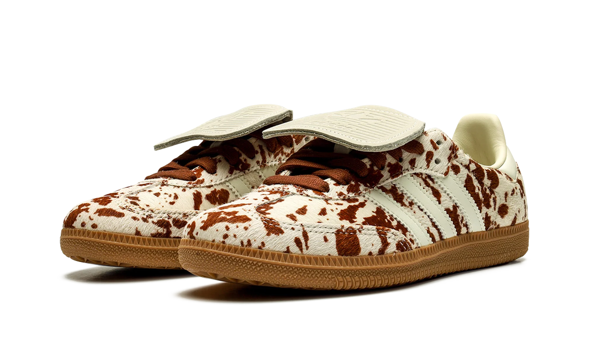 Samba LT WMNS "Cow Print Brown White" JS3931