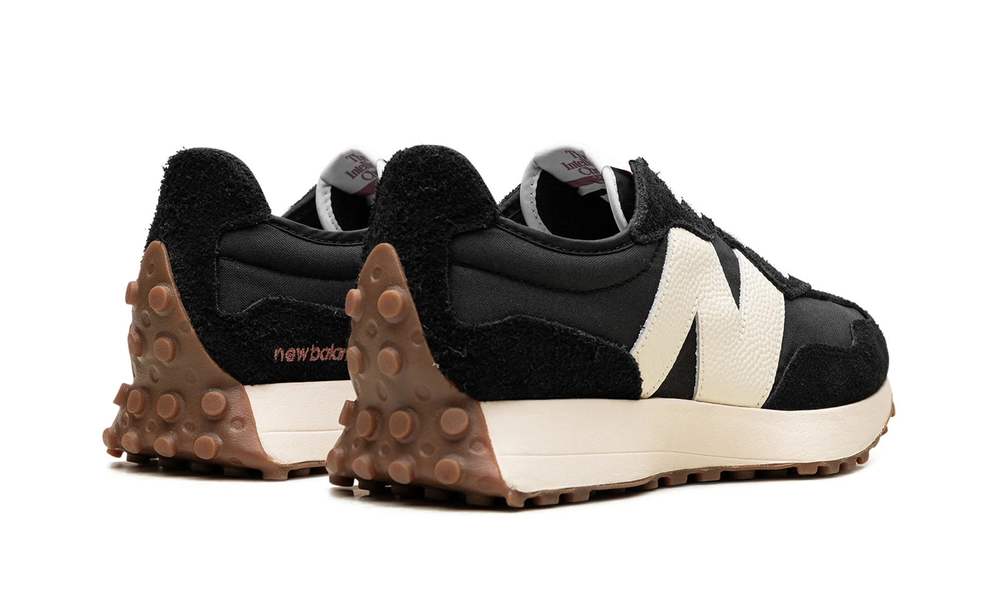 327 WMNS "Black White Gum" WS327BL