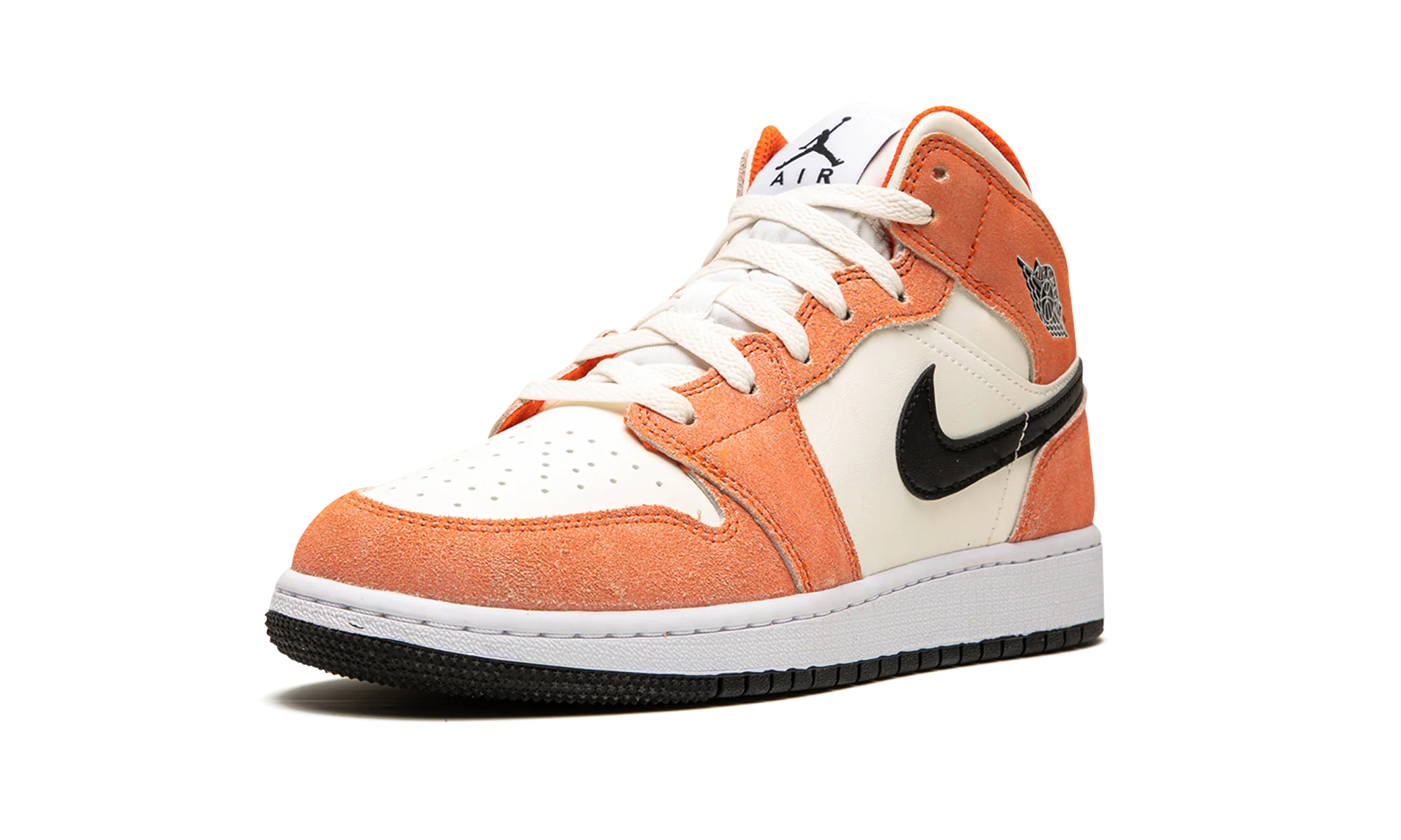 Air Jordan 1 Mid SE GS "Orange Suede" DV1336 800