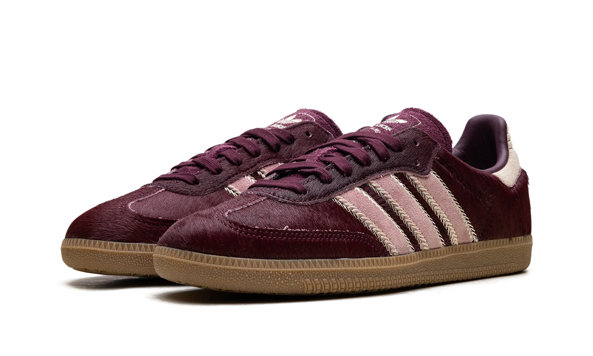 Samba OG WMNS "Maroon Sand Strata Pony" JP5330