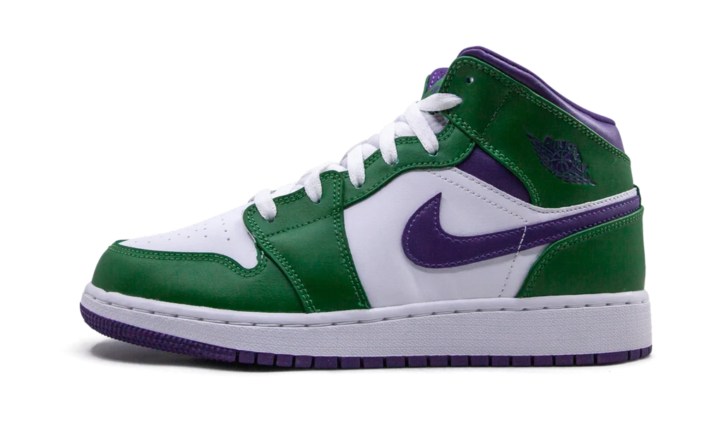 Air Jordan 1 Mid GS "Hulk" 554725 300