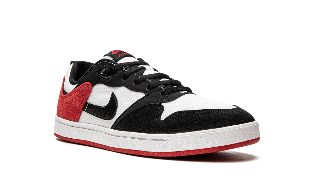 SB Alleyoop "White/Black-University Red" CJ0882 102