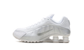 Shox R4 GS "White Bright Crimson Metallic Silver" CW2626 101