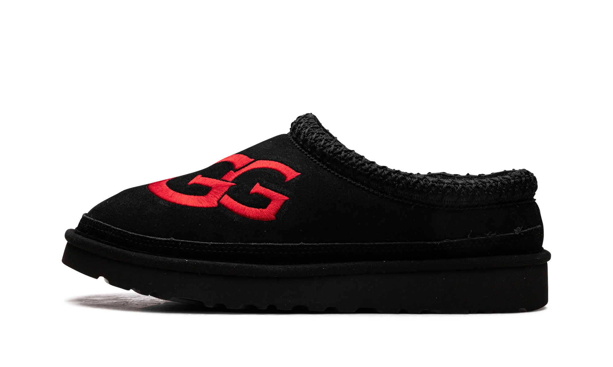 Tasman Logo Slipper "Black / Samba Red" 1112448 BSMR