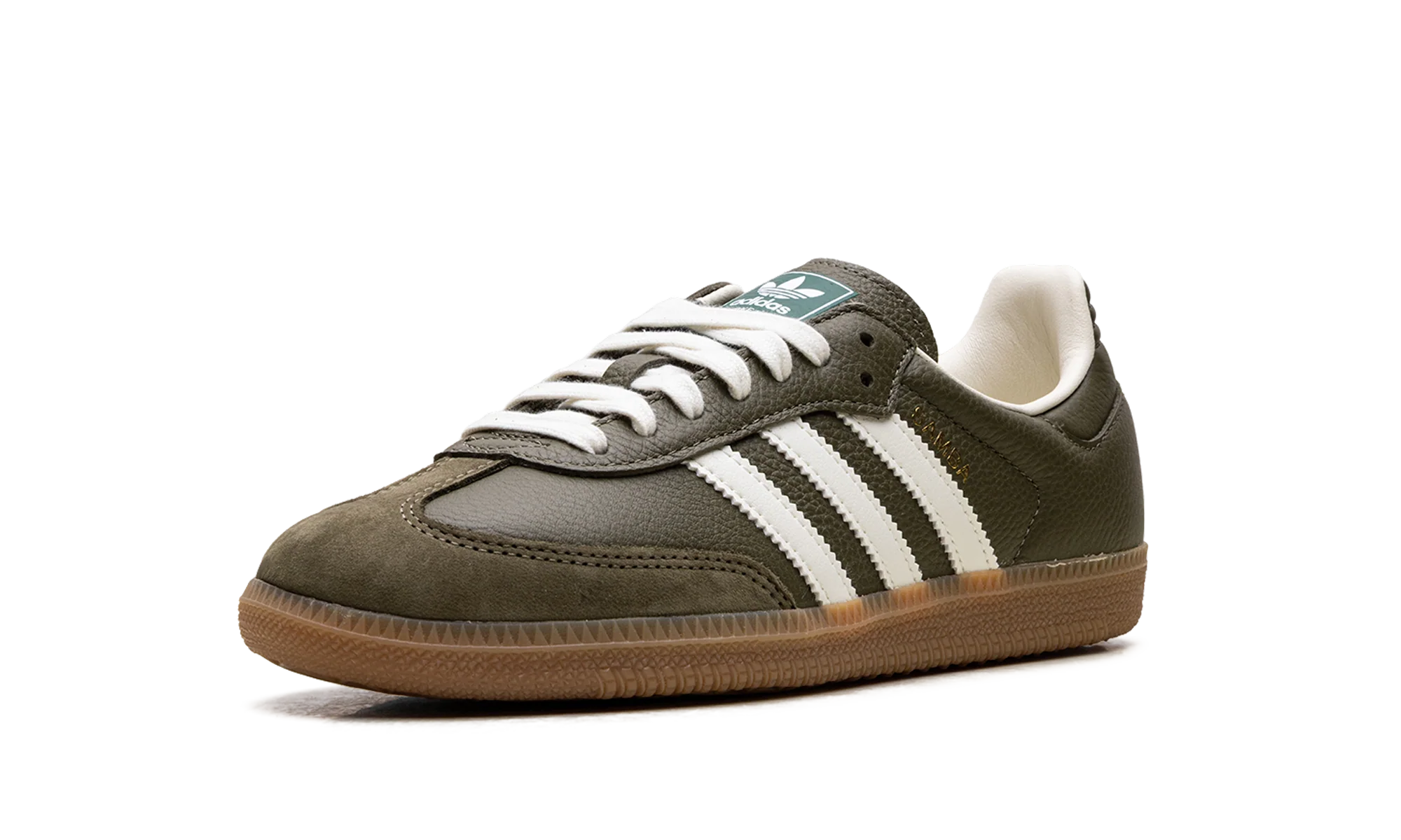 Samba OG "med dark khaki/off-white/gum" JR0890