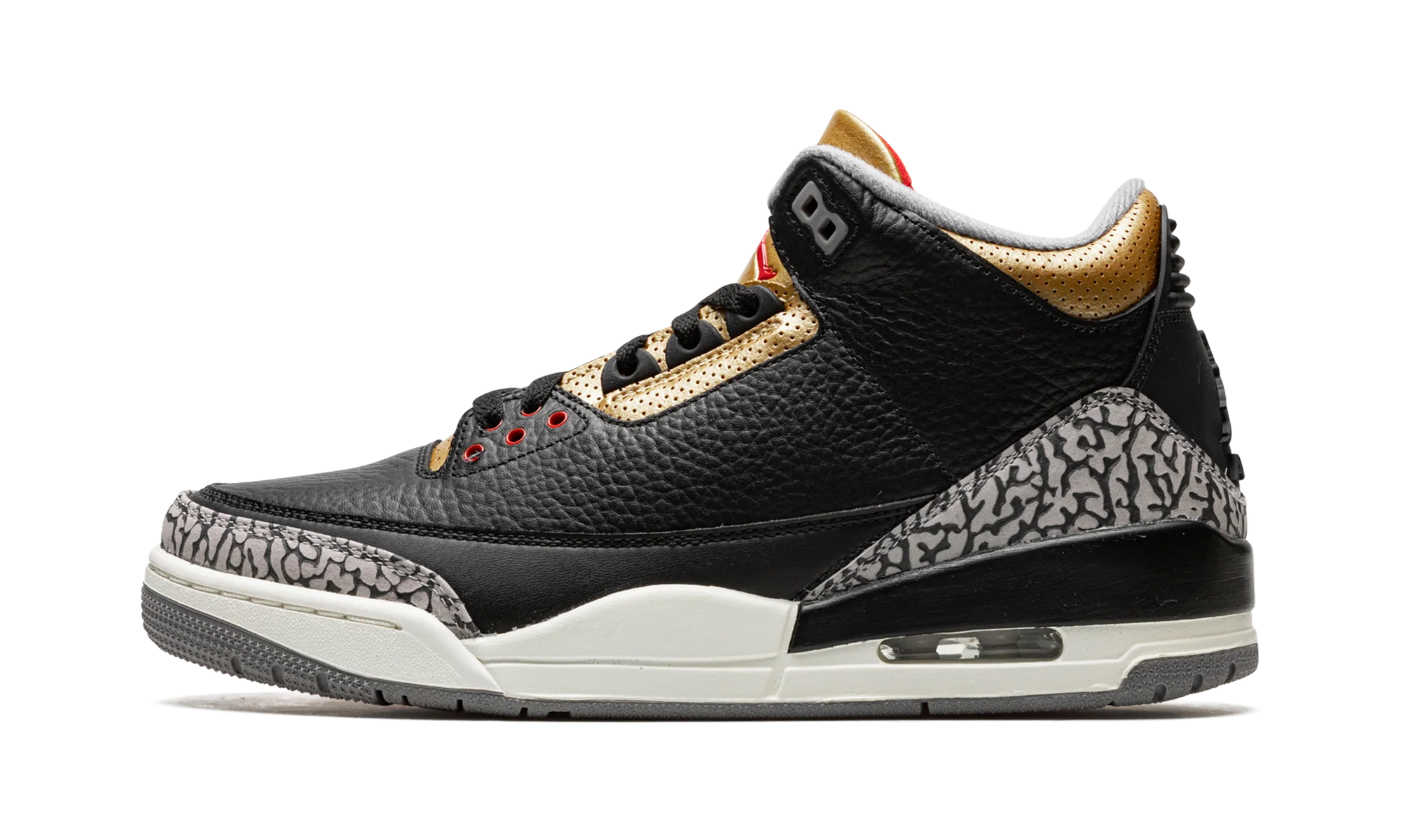 AIR JORDAN 3 WMNS "Black Cement Gold" CK9246 067