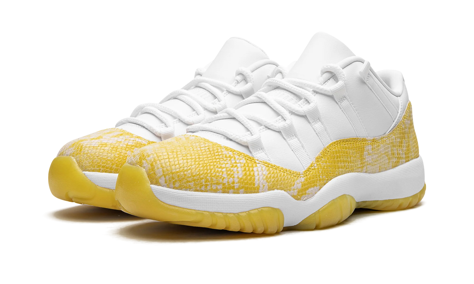 AIR JORDAN 11 LOW WMNS "Yellow Snakeskin" AH7860 107