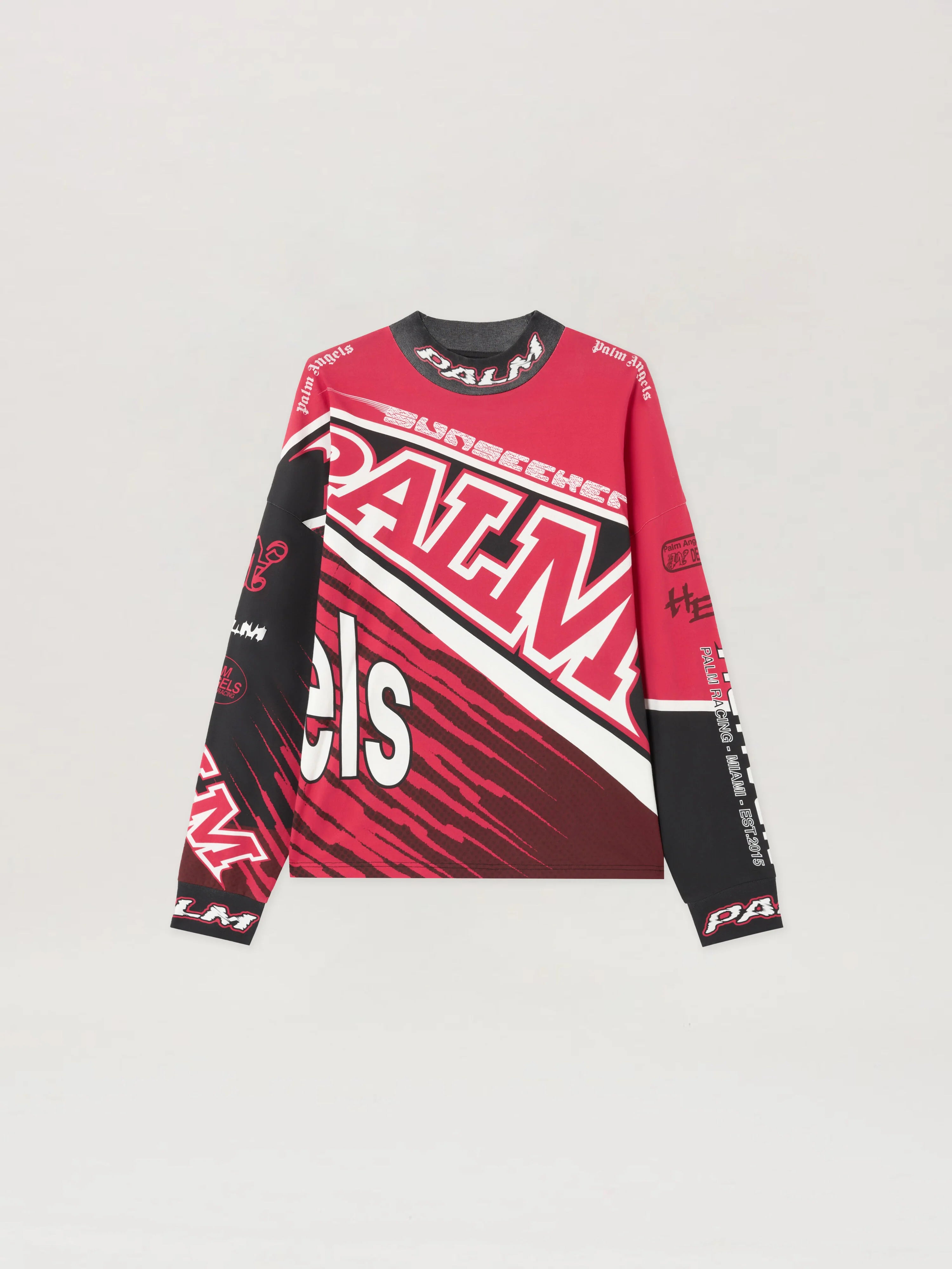 Racing Loose Long-Sleeved T-Shirt