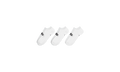 Everyday Essential No-Show Socks (3 Pairs) "White" DX5075 100