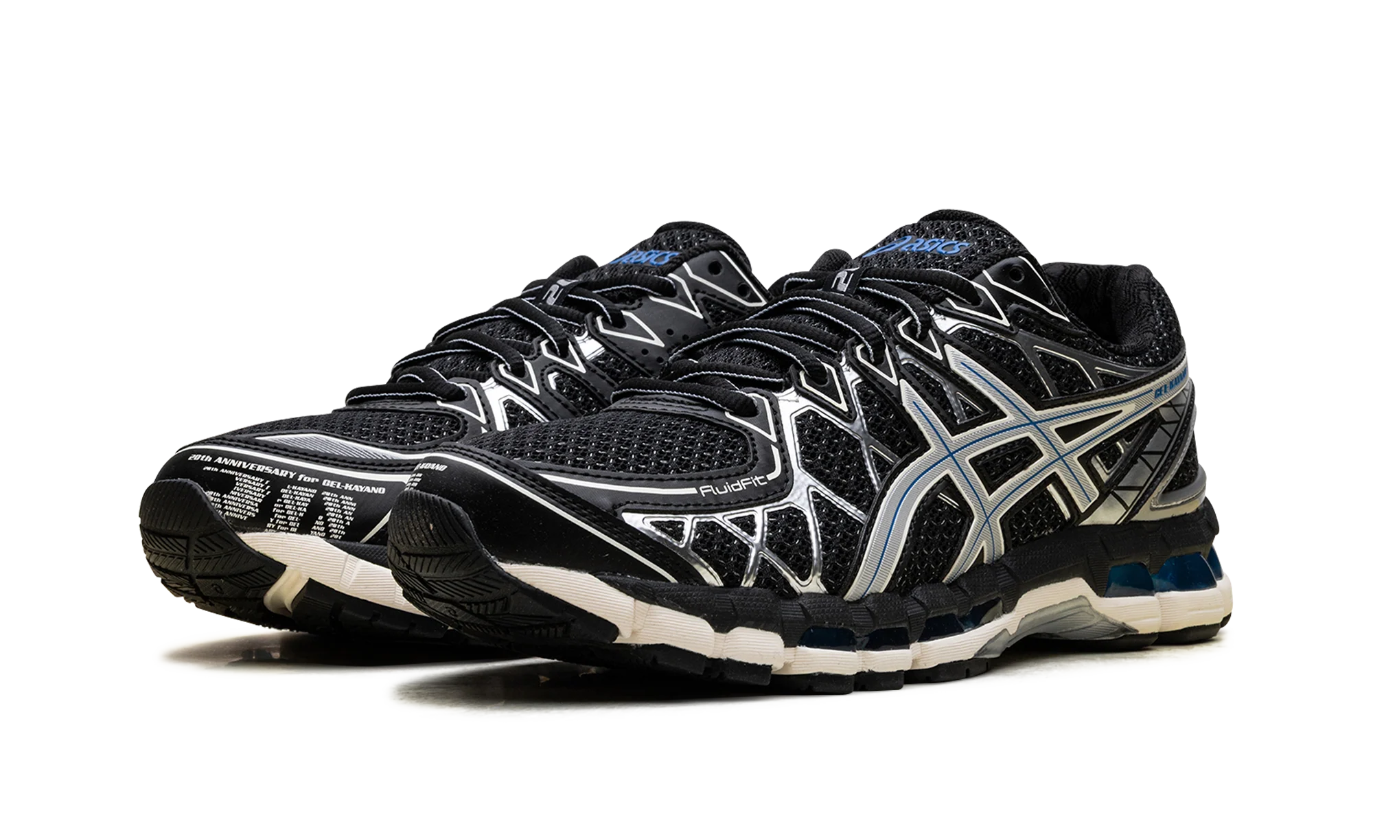 Gel-Kayano 20 "Black Pure Silver" 1203A388 001