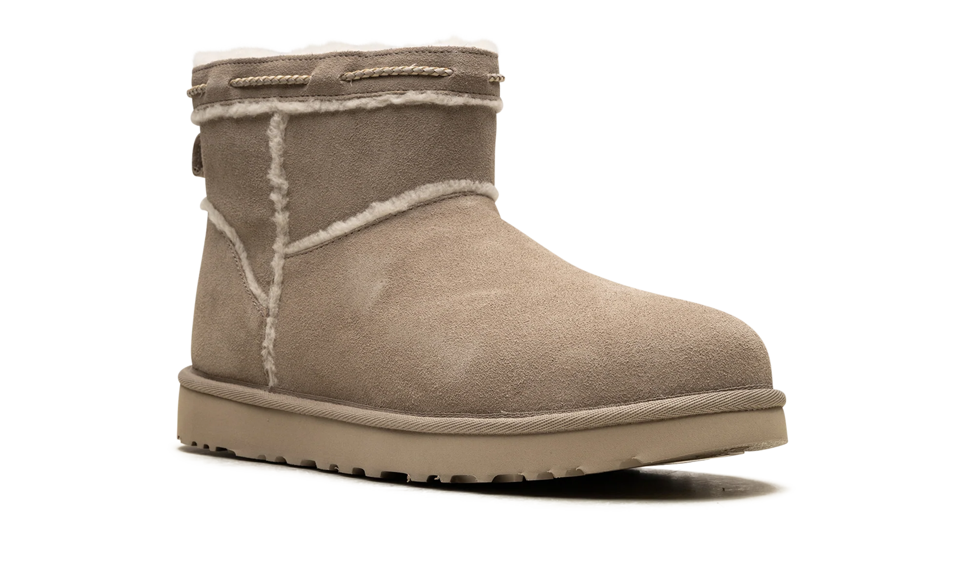 Classic Mini Shearling Braid WMNS "Dune" 1166751 DUNE