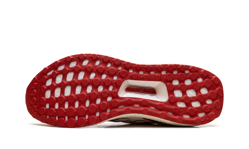 Ultraboost 1.0 "Chalk White Scarlet" JR3149