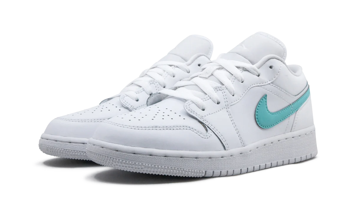 Air Jordan 1 Low GS "Multicolor Swoosh" CW7035 100