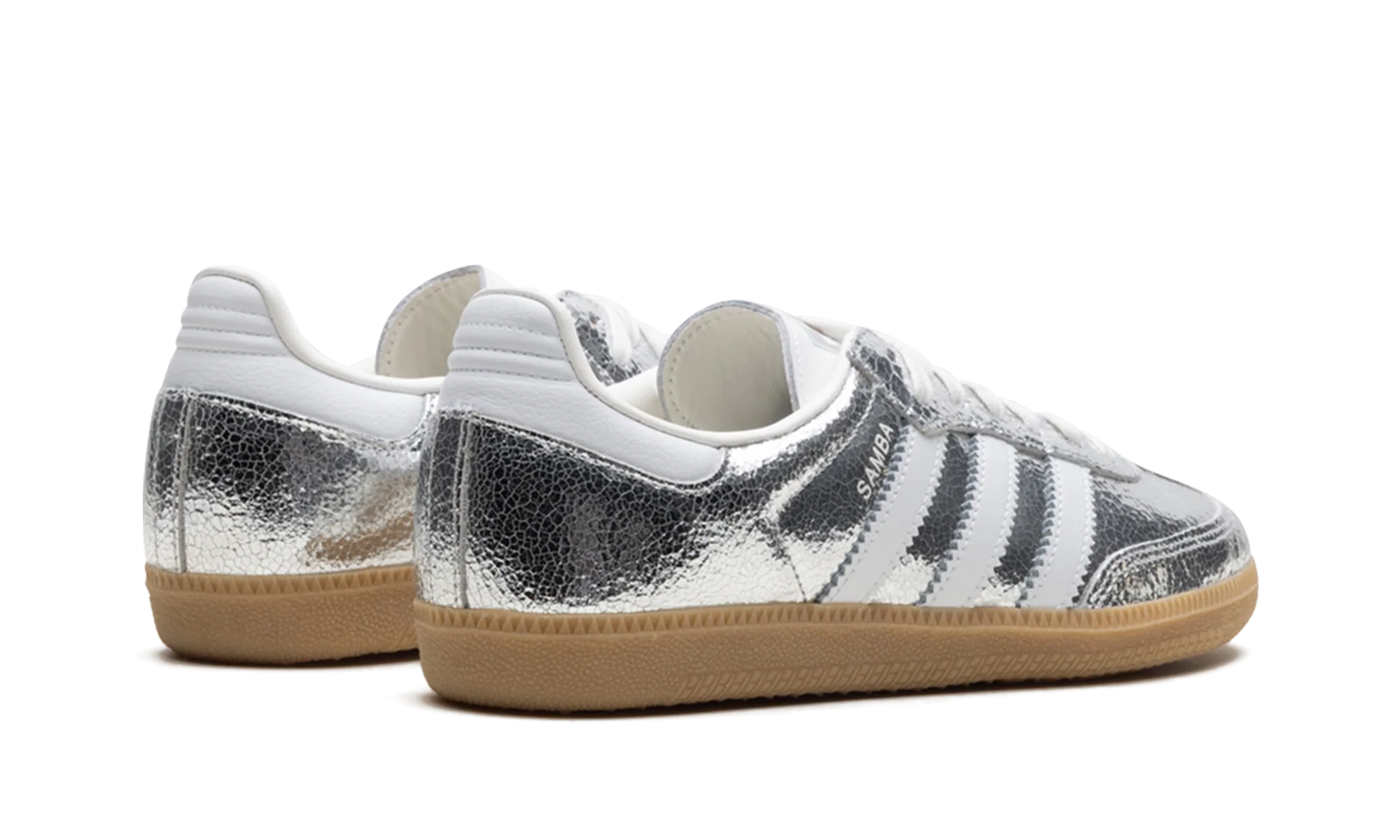 Samba OG WMNS "Silver Metallic Cracked Leather" JR0035