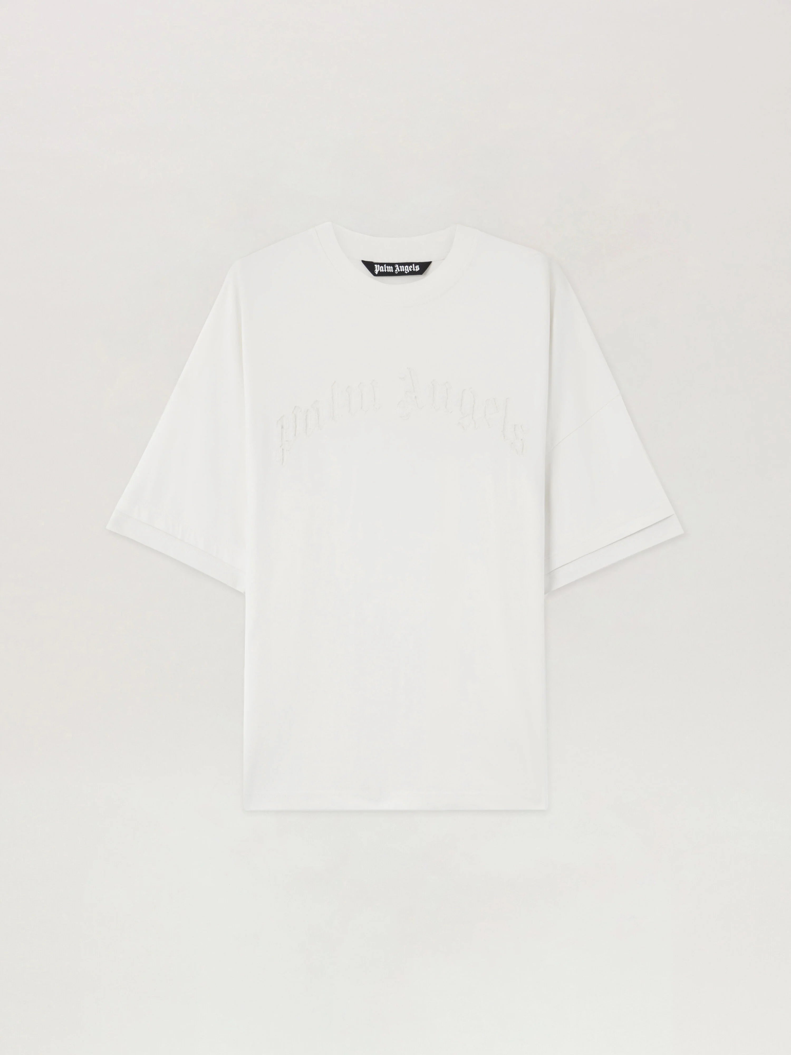 Curved Logo Loose Double T-Shirt