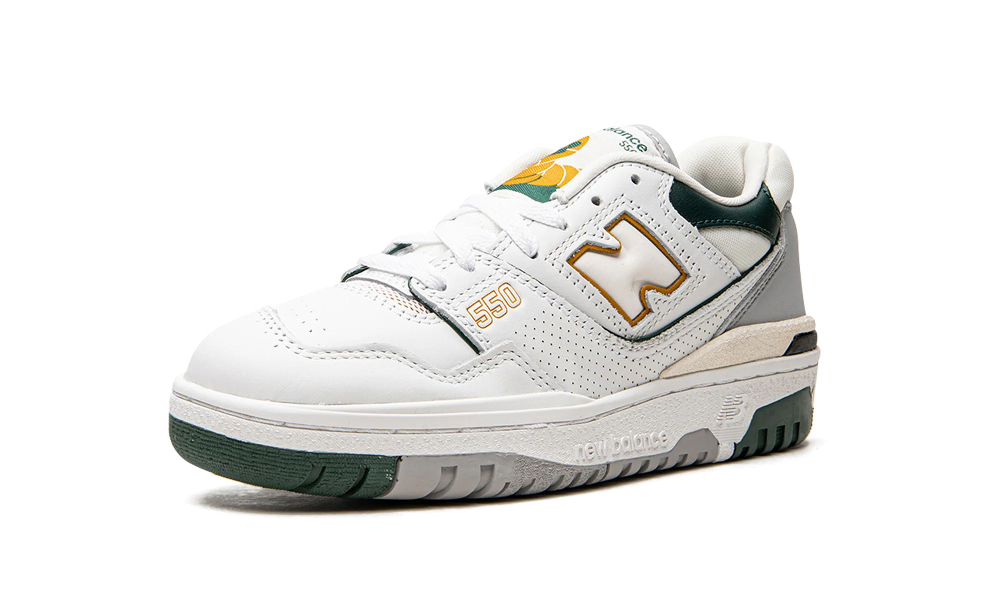 550 "White / Nightwatch Green" BB550PWC