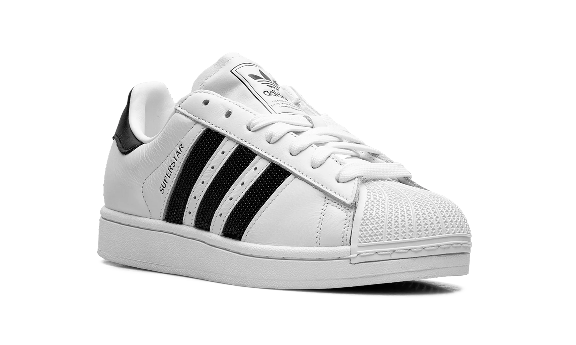 Superstar II WMNS "White Black Beaded Stripes" JP9678